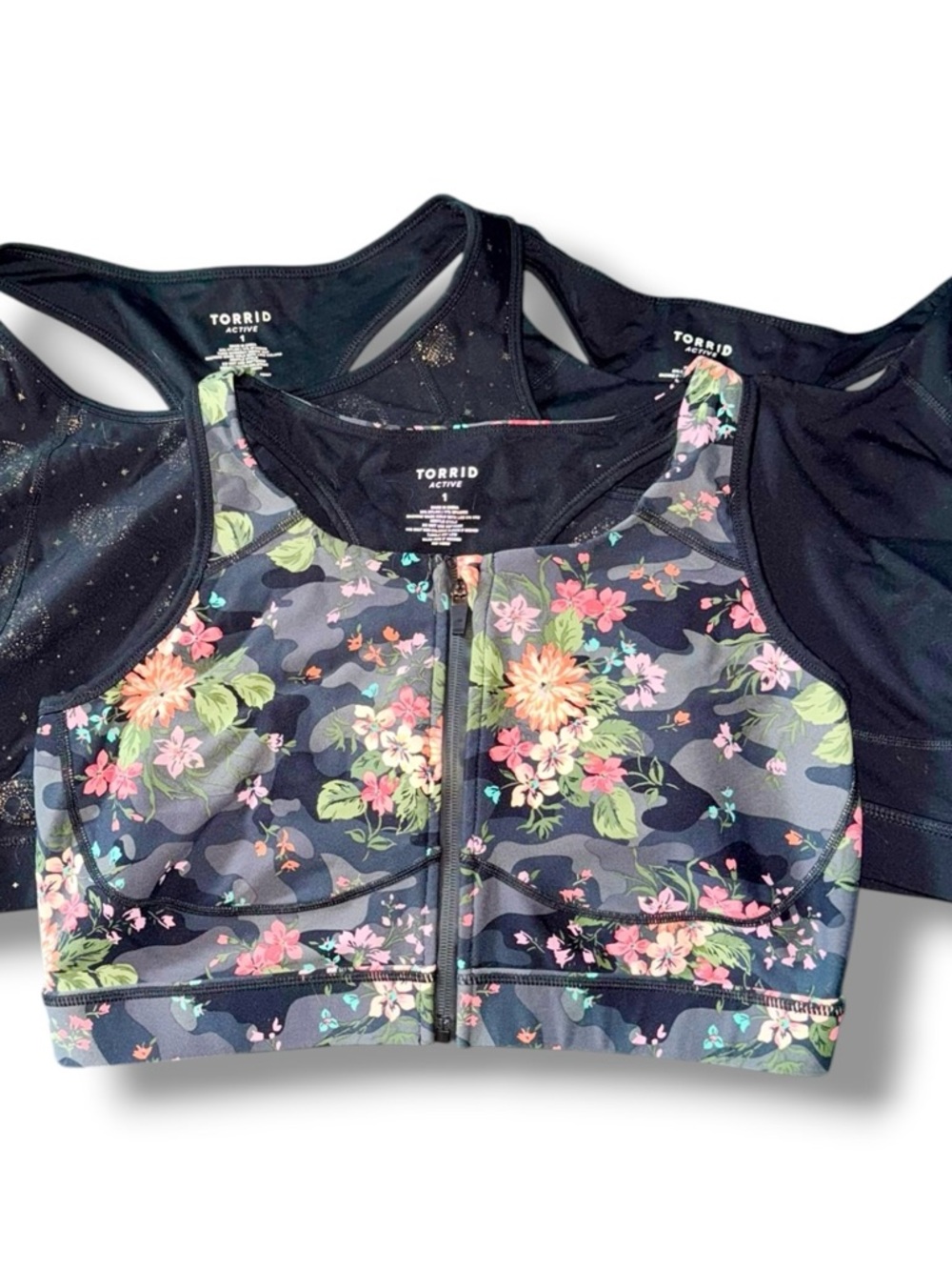 Torrid Active Sports Bra Bundle Lot of 3! Size 1
